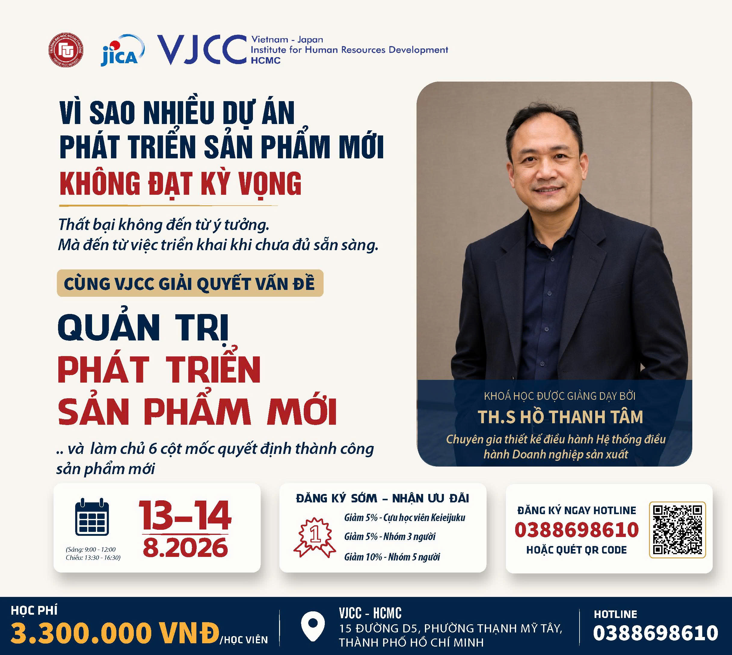 KHÓA HỌC QUẢN TRỊ PHÁT TRIỂN SẢN PHẨM MỚI