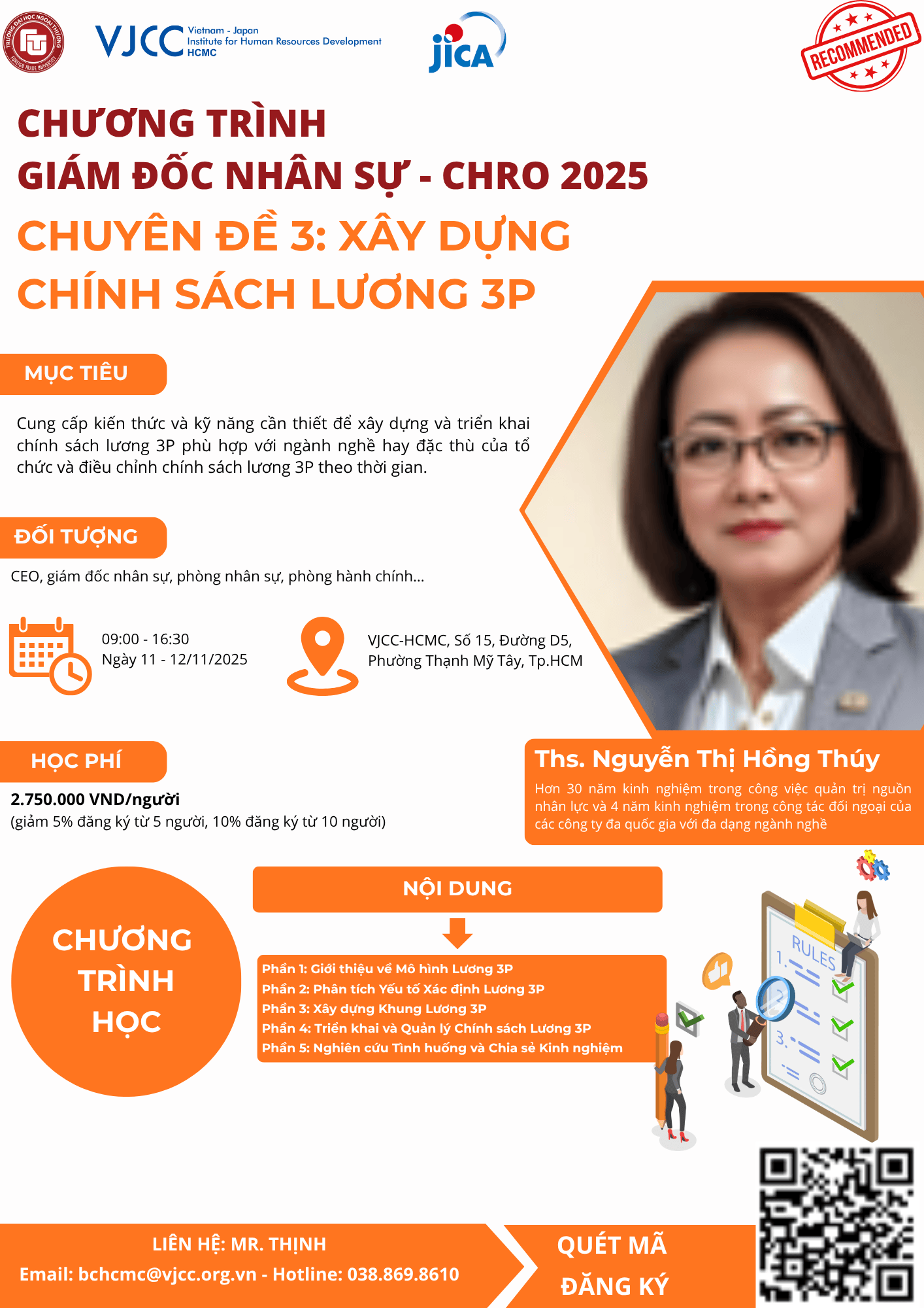 CHƯƠNG TRÌNH GIÁM ĐỐC NHÂN SỰ - CHRO 2025