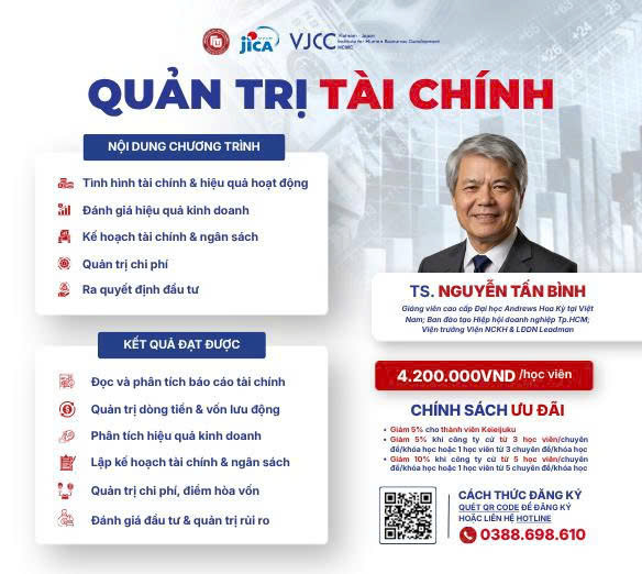 KHÓA HỌC QUẢN TRỊ TÀI CHÍNH