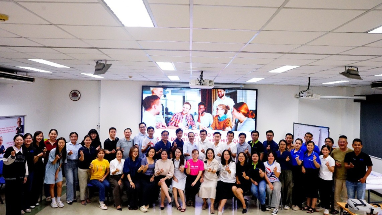 VJCC-HCMC tổ chức khóa đào tạo  Kỹ năng giao tiếp và tạo động lực làm việc