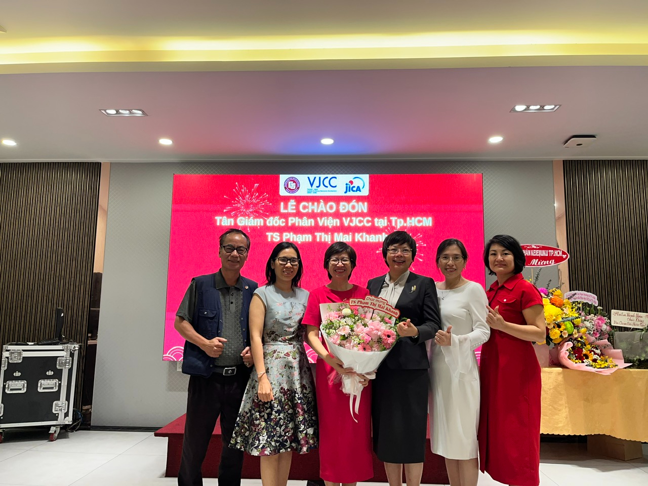 LỄ CHÀO ĐÓN TÂN GIÁM ĐỐC PHÂN VIỆN VJCC TẠI TP. HỒ CHÍ MINH