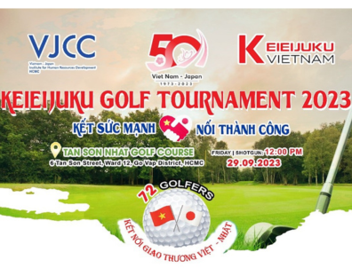 VJCC-HCMC phối hợp cùng Hội Doanh nhân Keieijuku phía Nam tổ chức giải “Keieijuku Golf Tournament 2023”