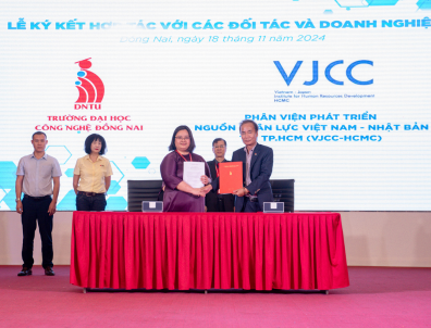 VJCC-HCMC ký thỏa thuận hợp tác với Trường Đại học Công nghệ Đồng Nai